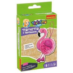 BONDIBON Набор для создания игрушки из помпона Фламинго (ВВ3948)