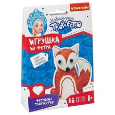 BONDIBON Набор для шитья елочной игрушки Лиса (ВВ3081)