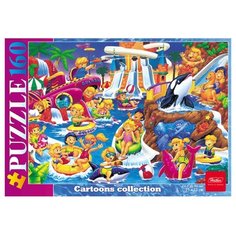 Пазл Hatber Аквапарк (160ПЗ4_00112), 160 дет.