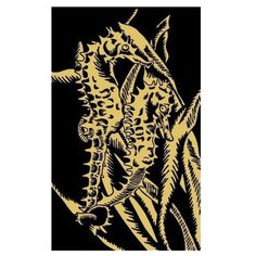 Гравюра Reeves Морской конек (PPCFM7)