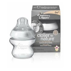 Tommee Tippee Бутылочка Closer to Nature Easi-Vent 150 мл с рождения, бесцветный