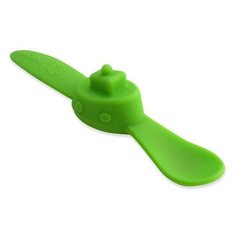 Ложка Oogaa Пароход зеленая