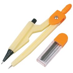 CENTRUM Циркуль Козья ножка + набор стержней (82162) желтый