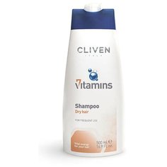 Cliven шампунь 7 Vitamins dry hair 500 мл