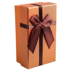 Коробка подарочная Yiwu Zhousima Crafts 2489470 - 2489473 15 х 5.5 х 9 см оранжевый