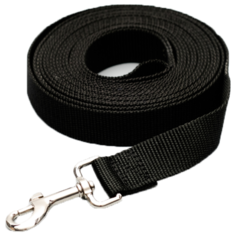 Поводок для собак Пижон 1290926-1513543 черный 2 5 м 25 мм
