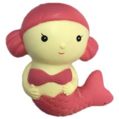 Игрушка-мялка 1 TOY Мммняшка Squishy Русалочка большая бежевый/розовый