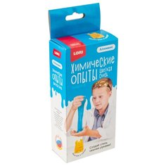 Набор LORI Химические опыты Цветная слизь голубой