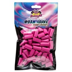 Набор ВОЛШЕБНЫЙ МИР Slimer. Наполнение для слайма Foam Chunks ярко-розовый
