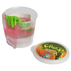 Лизун 1 TOY с рукой зомби Т59099 прозрачный/зеленый