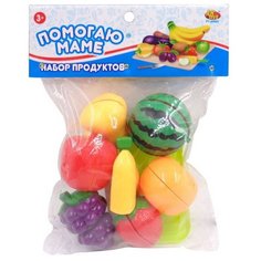 Набор продуктов с посудой ABtoys Помогаю маме PT-00885 разноцветный