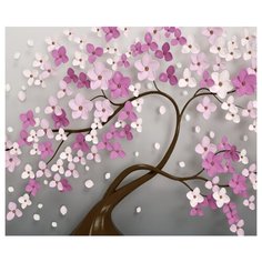 Фотообои флизелиновые Design Studio 3D Волшебная сакура 3х2.5м Волшебная сакура