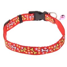 Ошейник Пижон Звездные косточки (1028362-1028366), 36 см красный