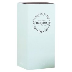 Коробка подарочная Yiwu Zhousima Crafts Bonjour 6 х 13 х 6 см бирюзовый