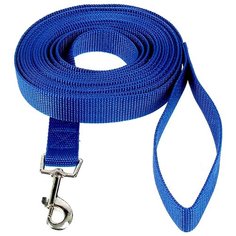 Поводок для собак Пижон 1290926-1513543 синий 5 м 25 мм
