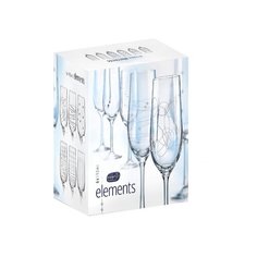 Crystalite Bohemia Набор бокалов Elements 6 шт. 190 мл прозрачный