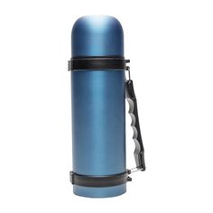 Классический термос TOURIST нержавеющая сталь синий