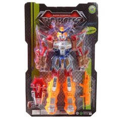 Робот-трансформер Shenzhen Jingyitian Trade Super powerful Robots B10-2 красный/оранжевый