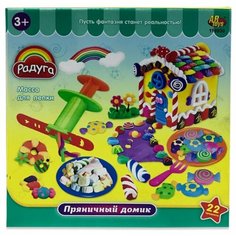 Масса для лепки ABtoys Радуга Пряничный домик 22 предмета (118930)
