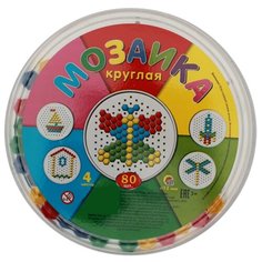 Рыжий кот Мозаика круглая 80 фишек (М-5655)