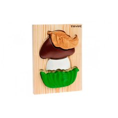 Рамка-вкладыш Томик Грибок (422), 4 дет.