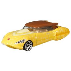 Машинка Hot Wheels Disney Character Cars Белль (GCK28/FYV83) 1:64 7.8 см желтый
