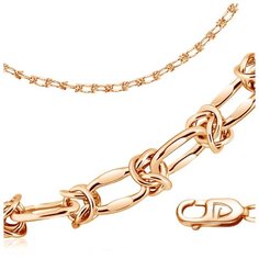 Бронницкий Ювелир Браслет из красного золота 120707413, 18 см, 10.91 г