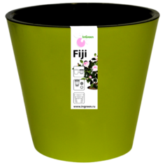 Кашпо InGreen Фиджи ING1557, 16 л, 33х30.5 см салатовый