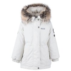 Парка KERRY Maya K20430 размер 116, 00101 молочный