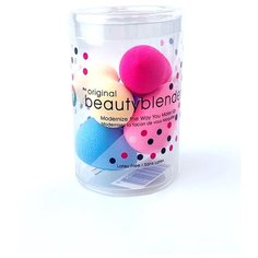 Набор спонжей beautyblender micro.mini.kit, 5 шт. красный/голубой/бежевый/розовый/фиолетовый