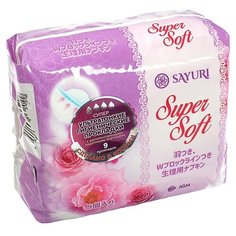 Sayuri прокладки Super Soft ультратонкие Cупер 9 шт.