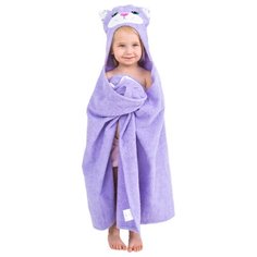 BabyBunny Полотенце Лиловая кошка банное 65х125 см фиолетовое