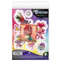 ND Play Набор наклеек с магнитом Тролли: Мировой тур № 6 (288621)
