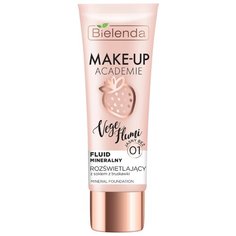 Bielenda Тональный крем Make-Up Academie Vege Flumi, 30 г, оттенок: светло-бежевый тон 01