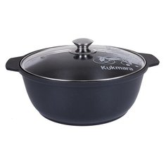 Кастрюля Kukmara ж44а 4 л, черный