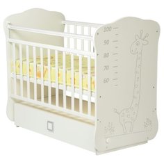 Кроватка SWEET BABY Venerdi Жираф (классическая), поперечный маятник bianco