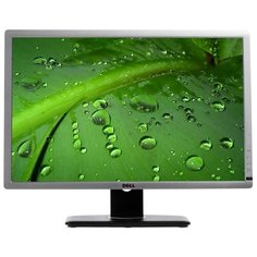 Монитор DELL U2412M 24" черный/серебристый