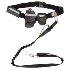 Специальный поводок для собак Beeztees Handsfree черный 1.35 м 25 мм