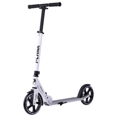 Городской самокат Plank Magic 200 белый/черный