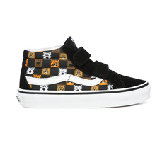 Детские высокие кеды Animal Checkerboard Kids Sk8-Mid Reissue V Vans