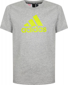 Футболка для мальчиков adidas Must Haves Badge of Sport, размер 152