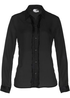 Блузка с кружевной отделкой Bonprix