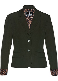 Пиджак с леопардовой подкладкой Bonprix
