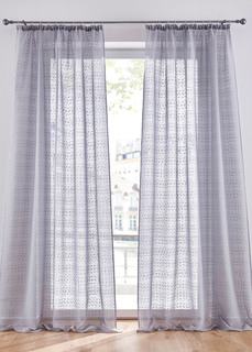 Гардина с узором (1 шт.) Bonprix