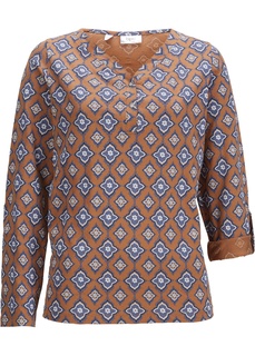 Лонгслив с узором Bonprix