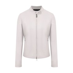 Кожаная куртка Emporio Armani