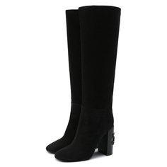 Замшевые ботинки Casadei