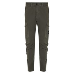 Хлопковые брюки-карго Stone Island