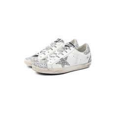 Комбинированные кеды Superstar Golden Goose Deluxe Brand