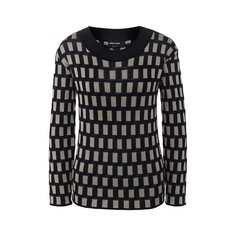 Пуловер из смеси шелка и хлопка Giorgio Armani
